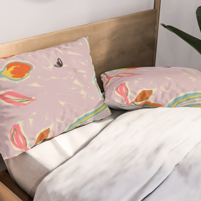 COLOURFUL FREEDOM Pillow Sham Gallery Image 2