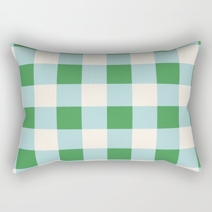 Gingham III Rectangular Pillow Gallery Image 2