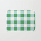 Gingham III Bath Mat Gallery Image 1