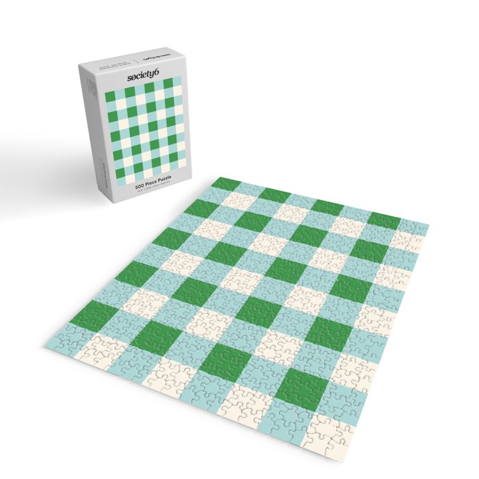 Gingham III Jigsaw Puzzle Gallery Image 2