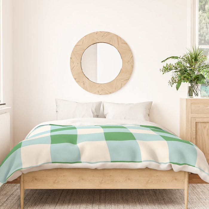 Gingham III Duvet Cover Gallery Image 3