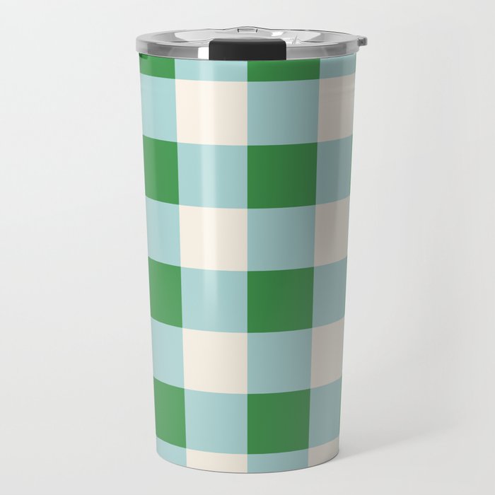 Gingham III Travel Mug Gallery Image 1