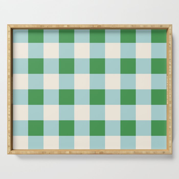 Gingham III Serving Tray Gallery Image 1