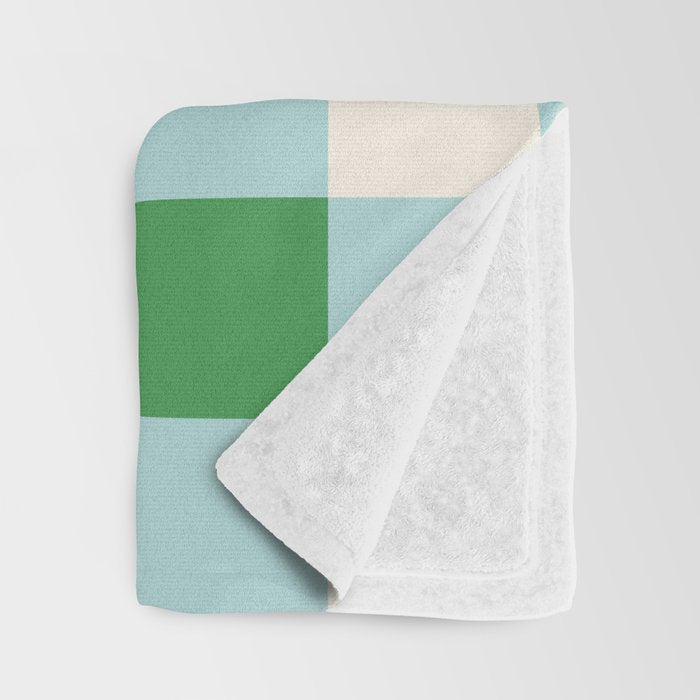Gingham III Throw Blanket Gallery Image 3