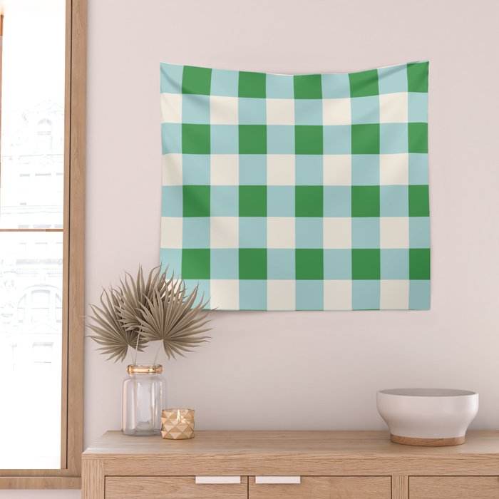 Gingham III Wall Tapestry Gallery Image 2
