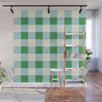 Gingham III Wall Mural Gallery Image 1