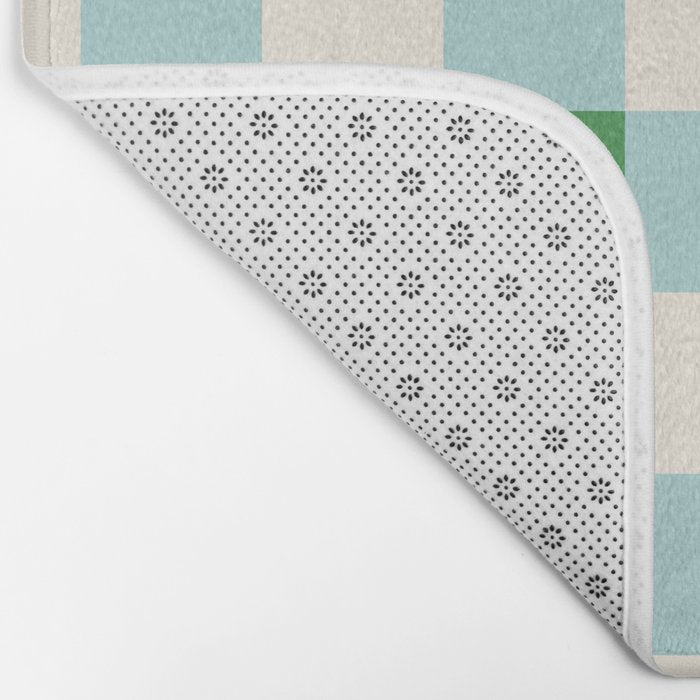 Gingham III Bath Mat Gallery Image 2