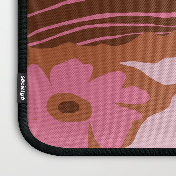 Mid-century blooming pot  Laptop Sleeve Gallery Image 3