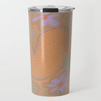 Little Purple Flowers Travel Mug Gallery Image 1