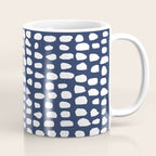 Dots (Navy) Coffee Mug Gallery Image 1