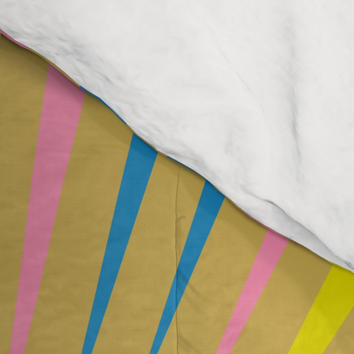 Summer Sun Cheerful Retro Comforter Gallery Image 4
