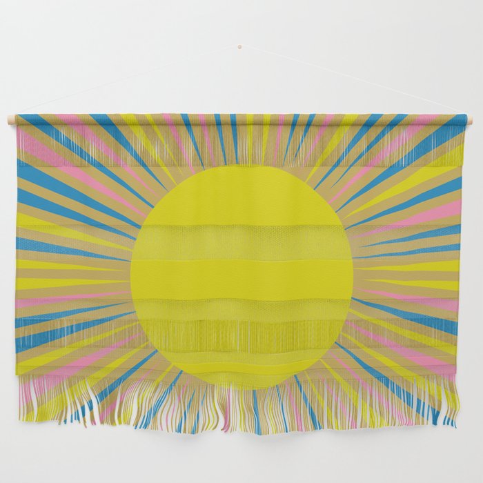 Summer Sun Cheerful Retro Wall Hanging Gallery Image 1