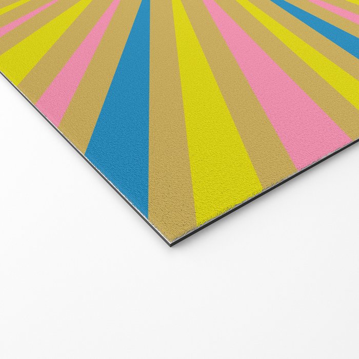 Summer Sun Cheerful Retro Welcome Mat Gallery Image 2