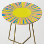 Summer Sun Cheerful Retro Side Table Gallery Image 2