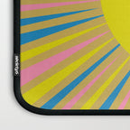 Summer Sun Cheerful Retro Laptop Sleeve Gallery Image 3