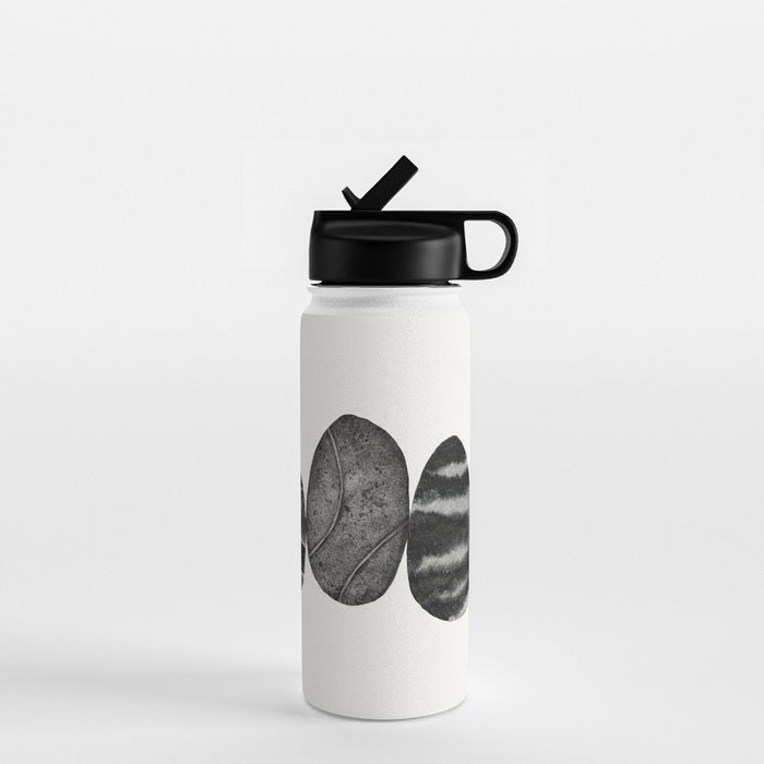 balancing beach pebbles Water Bottle Gallery Image 1