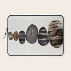 balancing beach pebbles Laptop Sleeve Gallery Image 1