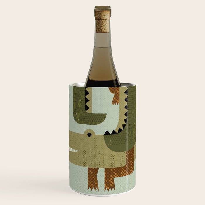 Whimsy Crocodile Wine Chiller Gallery Image 1