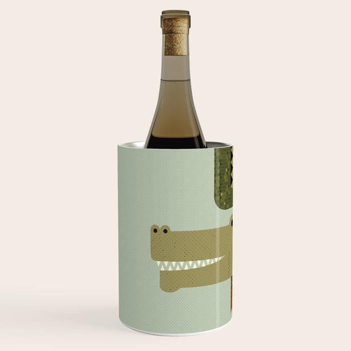 Whimsy Crocodile Wine Chiller Gallery Image 2