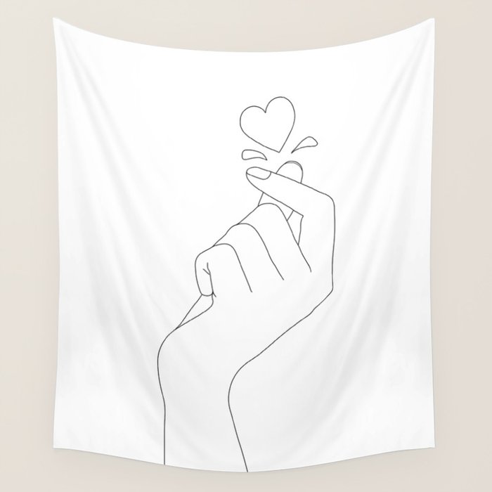Love Snap Wall Tapestry Gallery Image 1