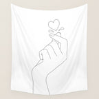 Love Snap Wall Tapestry Gallery Image 4