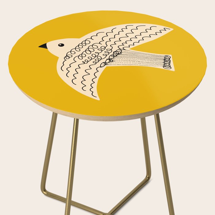 Yellow starling Side Table Gallery Image 2