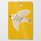 Yellow starling Cutting Board Gallery Image 1