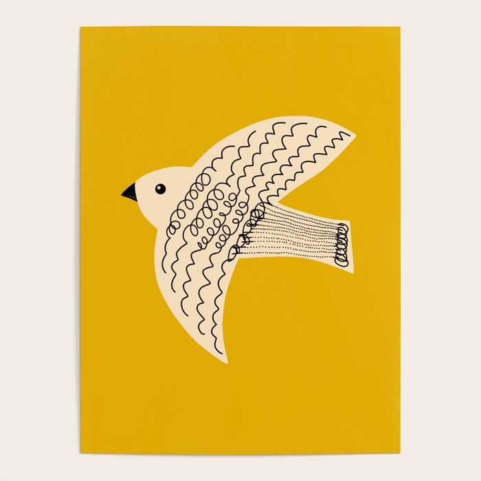 Yellow starling Poster Gallery Image 1