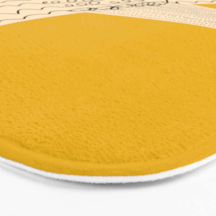 Yellow starling Bath Mat Gallery Image 3