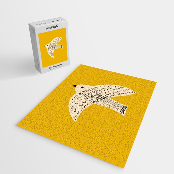 Yellow starling Jigsaw Puzzle Gallery Image 2