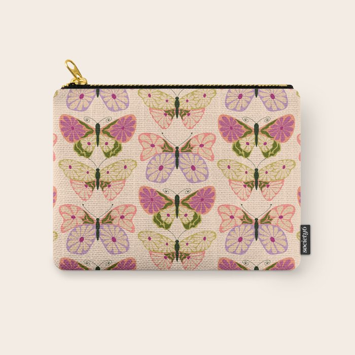 Charming Butterflies Carry All Pouch Gallery Image 1