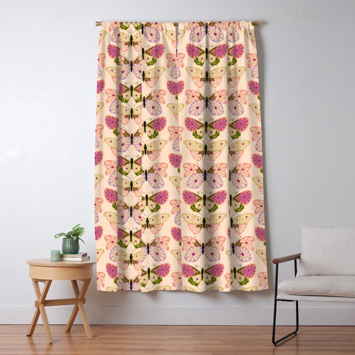 Charming Butterflies Window Curtain Gallery Image 5