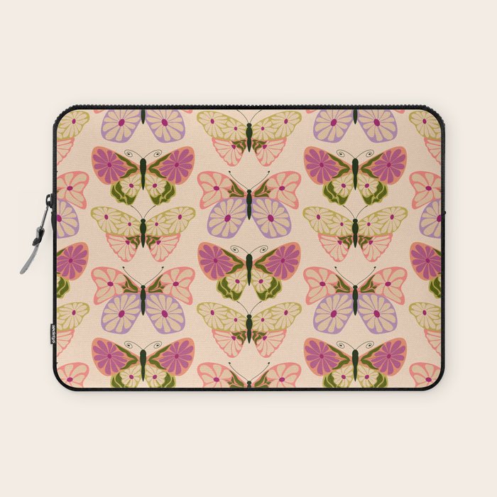 Charming Butterflies Laptop Sleeve Gallery Image 1