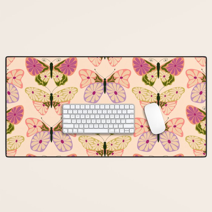 Charming Butterflies Desk Mat Gallery Image 1