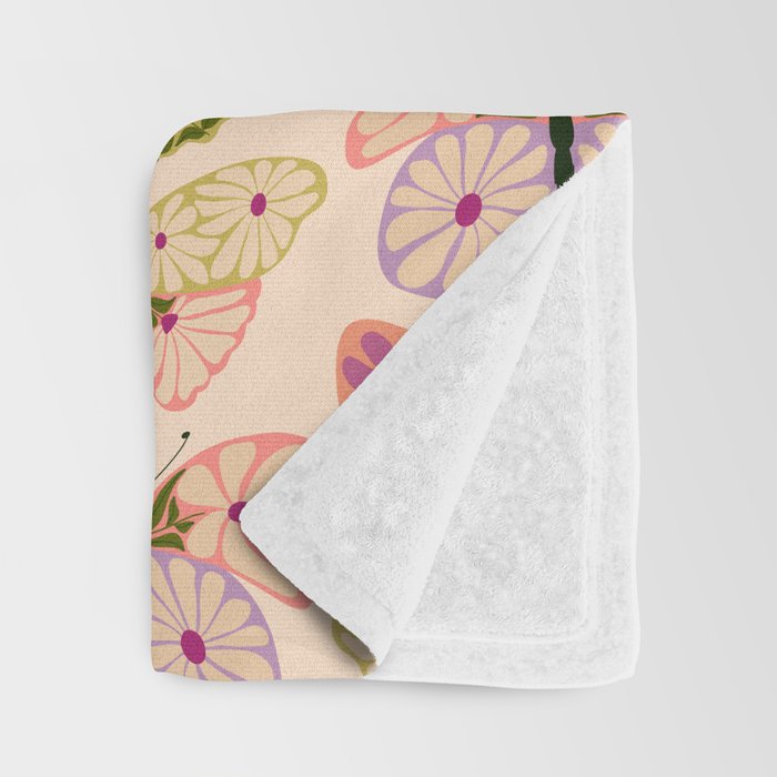 Charming Butterflies Throw Blanket Gallery Image 3