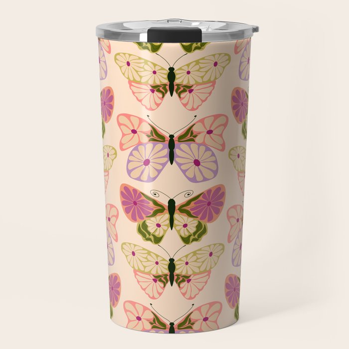 Charming Butterflies Travel Mug Gallery Image 1