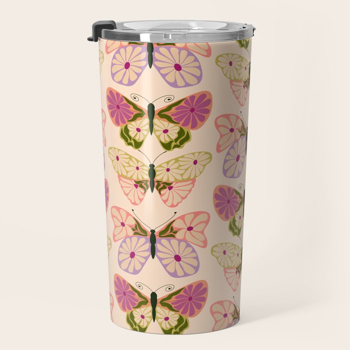 Charming Butterflies Travel Mug Gallery Image 3