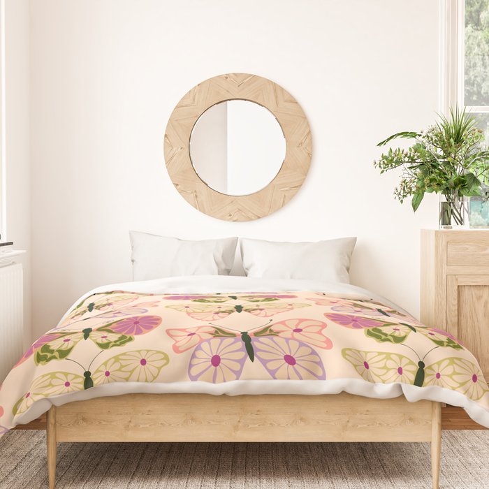 Charming Butterflies Duvet Cover Gallery Image 3