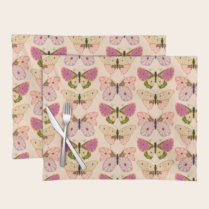 Charming Butterflies Placemat Gallery Image 1