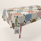 Rounded Quilt Tablecloth Gallery Image 1