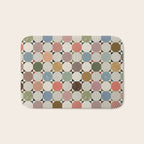 Rounded Quilt Bath Mat Gallery Image 1
