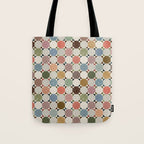 Rounded Quilt Tote Bag Gallery Image 1