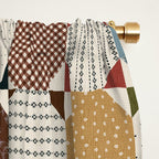 Rounded Quilt Window Curtain Gallery Image 2