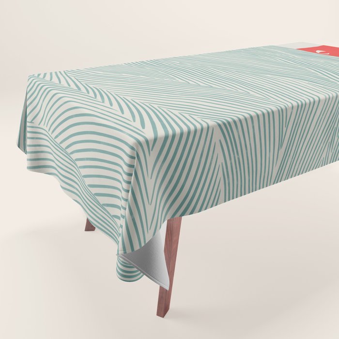 Cat Landscape 180: Sunrise Cat Tablecloth Gallery Image 1