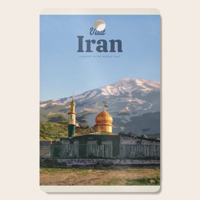 Visit Iran Cutting Board Gallery Image 1