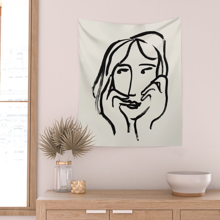 Glance Wall Tapestry Gallery Image 2