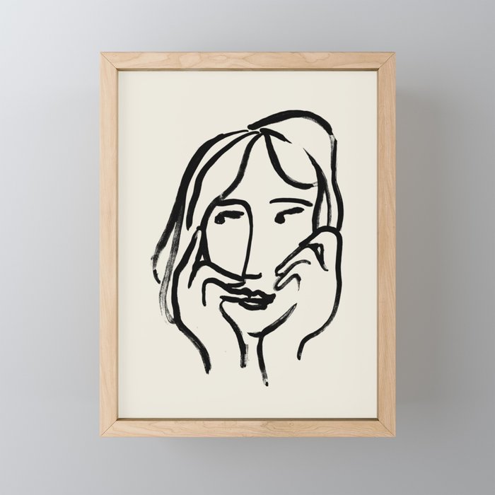 Glance Mini Art Print Gallery Image 1