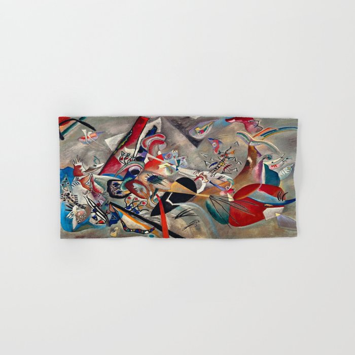 Wassily Kandinsky In the Grey, 1919  Bath Towel Gallery Image 1