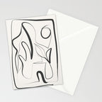 Abstract line art 9 Stationery Card Gallery Image 2