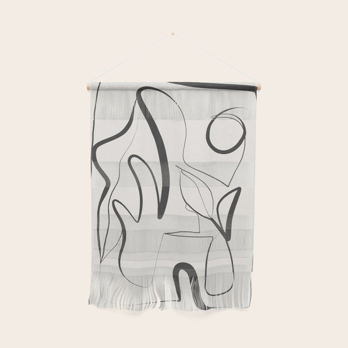 Abstract line art 9 Wall Hanging Gallery Image 1